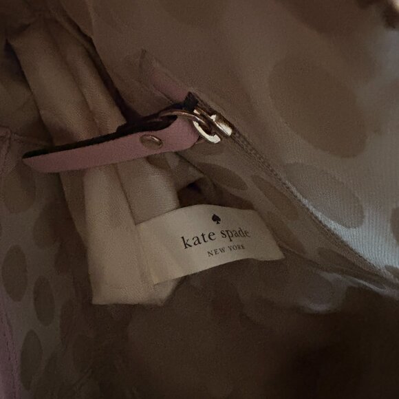 Kate Spade New York Cedar Street Maise Leather Pink/Rose Jade Satchel Crossbody - Picture 9 of 12
